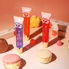YOUNG VISION Thermosensitive Color-Changing Lip Gloss Set - 6 Colors: Orange, Strawberry, Mint, Cherry, Candy, Vanilla - Hydrating Lip Oil & Plumping Lip Gloss Kit - Christmas Gift for Girls/Women