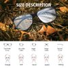 hunsquer Blue Light Glasses for Women Blue Light Blocking Glasses Men Computer Gaming Blue Screen Glasses Mens Blue Light Blocker Glasses