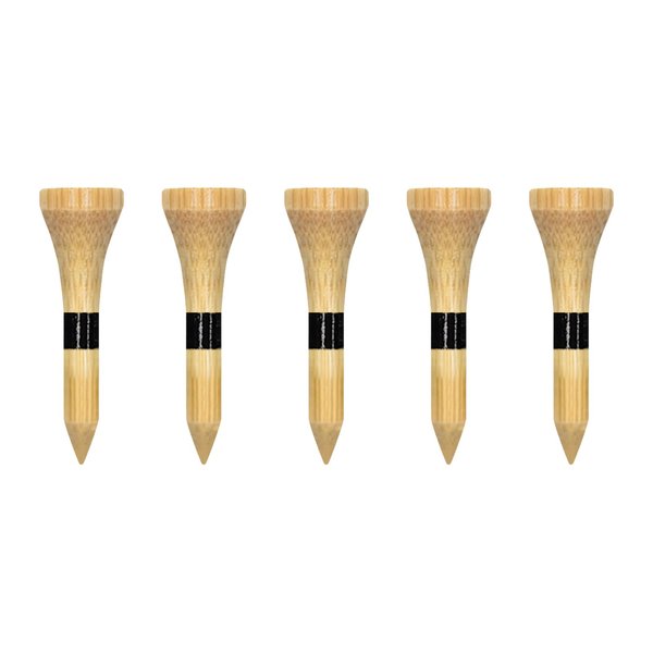 Zivisk Wooden Golf Tees 1-1/2" 100 Count 38mm Natural Color