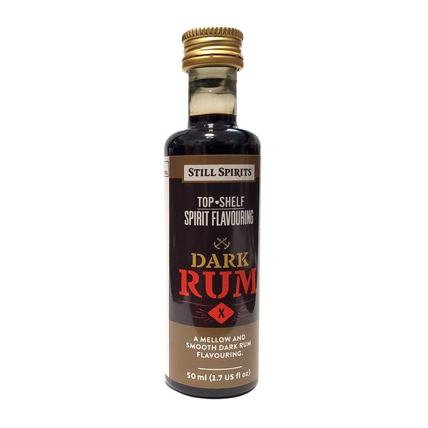 Still Spirits Top Shelf Dark Rum Essence Flavours Still Spirits Top Shelf Dark Rum Essence Flavours 50ML