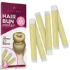 Women's Hair Bun Maker Tool - French Twist Hair Fold Wrap Snap Hair Accessories by Andlane (3 Blonde)