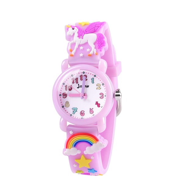 VAPCUFF Unicorn Watch for 3-9 Year Old Girls - Best Birthday Gifts for Girls Ages 3-9, Purple