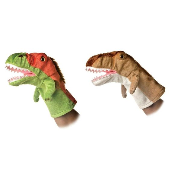 Aurora Bundle of 2 10'' Dinosaur Hand Puppets
