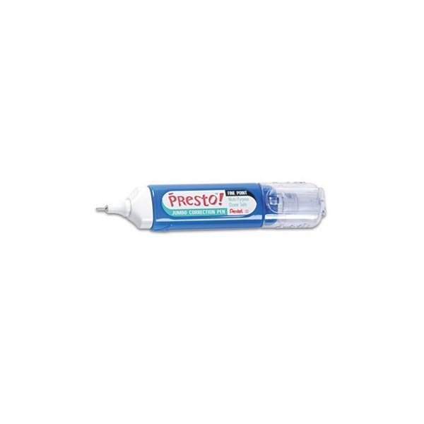 Pentel Presto! Multipurpose Correction Pens PEN,CORRECTION,WE,FN PT (Pack of30)