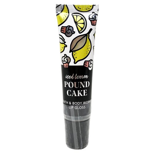 Generic Bath and Body Work ICED LEMON POUND CAKE Lip Gloss - .47 fl oz / 14 mL, Black