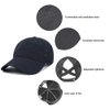 FASHIXD Ponytail Baseball Cap for Women Mesh Quick Dry Baseball Hat with Ponytail Hole (Dark Blue)