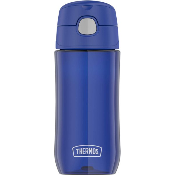 THERMOS FUNTAINER 16 Ounce Plastic Hydration Bottle with Spout, Blueberry