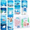 BenLouis 60 Pcs Winter Mini Coloring Books Kids Polar Animals Penguin Party Favors Activity Books Bulk for Kids Winter Birthday Theme Holiday Party Goodie Bag Gift Stuffer Classroom Travel Supplies