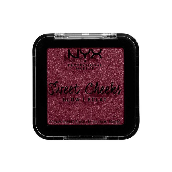 NYX PROFESSIONAL MAKEUP Sweet Cheeks Shimmer Blush, Red Riot