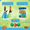 YoYa Toys Pop and Catch Ball Game - Sports & Outdoor Play Toys, Kids Ages 8-12 - Exciting Yard Activities - Perfect for Camping, Beach, Backyard Parties - 2 Catch Launcher Baskets, 3 Balls, PVC Bag