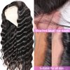 Uesoels 26 Inch Lace Front Wigs Human Hair Loose Deep Wave 13x4 Lace Front Wig Human Hair Pre Plucked with Baby Hair 180 Density Brazilian Virgin Human Hair Wig