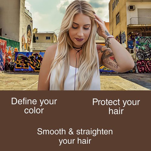 GOLD LABEL Brazilian Keratin Blowout Hair Treatment Super Enhanced Winning Formula All Hair Types & Colors Incl Blondes, Bleached, Coarse, Curly, Black African, Dominican Brazilian (120 ML KIT)