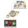 Dr.Fish 5 Pack Fishing Deep Drop Lights LED Fishing Lure Fishing Light Attractant Spoon Flasher Underwater Trolling Salmon Halibut Bass