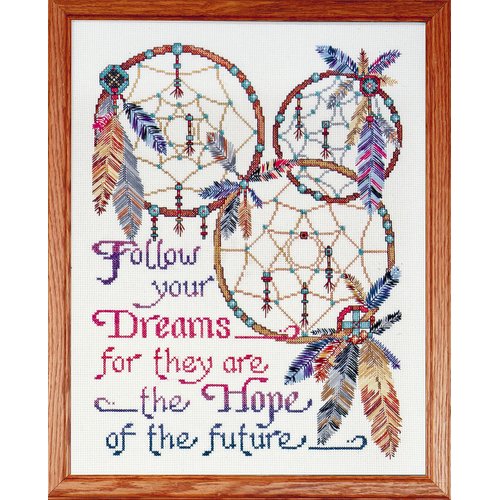 Design Works Crafts Dreamcatchers Counted Cross Stitch Kit, Multi
