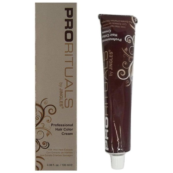 JINGLES Professional Hair Color Cream 3.38oz 100ml (6RI INTENSIVE DARK COPPER BLONDE)
