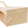 Juvale 50-Pack Small Brown Gift Bags with Handles - Small Kraft Paper Bags for Birthday, Retail, Crafts (3.5x2.4x7 In)