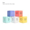 mooas Cube Timer, Time Management, Kitchen Timer, Kids Timer, Workout Timer, Timer for Studying, Cooking (Violet)