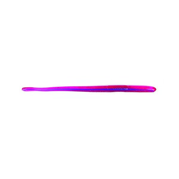 Roboworm SR-H3HR Straight Tail Worm Fishing Equipment, Morning Dawn Red Flake, 10 Count