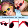 GINMIC Valentines Kids Sunglasses Party Favors, 12Pack Neon Sunglasses for Kids, Boys and Girls, Great Gift for Birthday Party Supplies, Beach, Pool Party Favors, Fun Gift, Party Toys