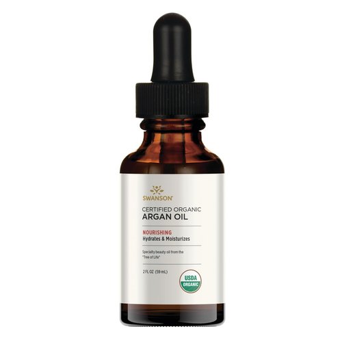 Swanson Certified Organic Argan Oil 2 fl Ounce (59 ml) Liquid