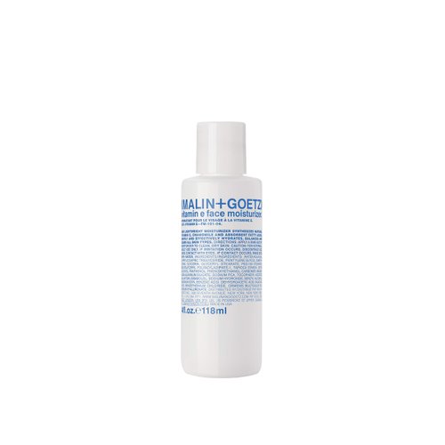 Malin + Goetz Vitamin E Face Moisturizer – hydrating, balancing, nourishing, face lotion for dry sensitive skin. multi-taksing, after shave, makeup primer, unisex cruelty free, vegan, 8.5 Fl Oz