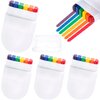 SmallCat 4pcs Pride Face Paint Sticks, Rainbow Face Paint Markers for Gay, Face Paint Crayons, Festival Rainbow Makeup for Face, Body, Women, Men