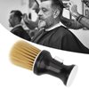 Chazcool Neck Duster with Powder Dispenser, Neck Duster, Soft Barber Powder Brush Haircutting Cleaning Brush for Neckline and Ears After Haircut
