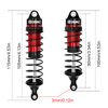OGRC Oil Shock Absorber RC Shock Absorber Damper Set for Traxxas Slash 2WD Hoss Rustler 4X4 VXL Slash 4X4 Bandit Nitro Stampede 1/10 Upgrades Parts Replace of 5862 (Black Red)