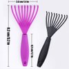 10 Pcs Hair Brush Cleaner Tool, Comb Cleaner Hair Brush Cleaner Comb Cleans Boar Bristle, Wave or Plastic Brushes and Combs, Mini Hair Dirt Remover Brush Hairbrush Cleaning Rake for Home and Salon