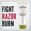 Cremo Barber Grade Sage & Citrus Shave Cream, Astonishingly Superior Ultra-Slick Shaving Cream for Men, Fights Nicks, Cuts and Razor Burn, 6 Fl Oz
