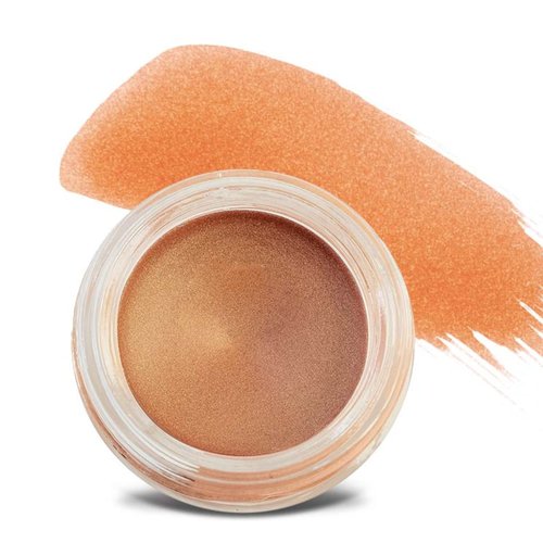 Mommy Makeup Any Wear Creme Eyeshadow - Waterproof, Smudge-proof, Highly Pigmented - Cream Eye Shadow for Eyes, Cheeks & Lips - Oil-free, Paraben-Free, Cruelty Free (Golden Apricot)