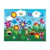Flower Garden Sticker Scene - 12 Backgrounds and 12 Sticker Sheets - Spring Classroom Activities