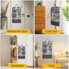 Xcdsxer Cat Teaser Toy Storage Hanging Bag, Wand Toy Holder and Cat Toy Organizer for Indoor Cats, Cat Toy Storage Box Ensuring Feline Safety and a Clutter-Free Home