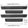 TACOPETS Door sill Protector, Door sill Scratch Protection (for All car Models) Door sill Protector, Door sill Trim（9PC）