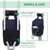 Crutch Pouch Bag Crutches Accessories Broken Foot Underarm Crutch Pads Cup Holder Bag for Crutches Pocket Carry Bag Tote for Women, Men