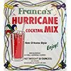 Franco's New Orleans Style Hurricane Cocktail Mix, 9 Ounces - Makes 1 Quart (Packaging May Vary)