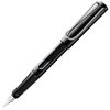 Lamy safari Fountain Pen - Elegant Design Cool Pens, Best Pens For Smooth Writing, Journaling, and Calligraphy - Shiny Black Fine Point Pen