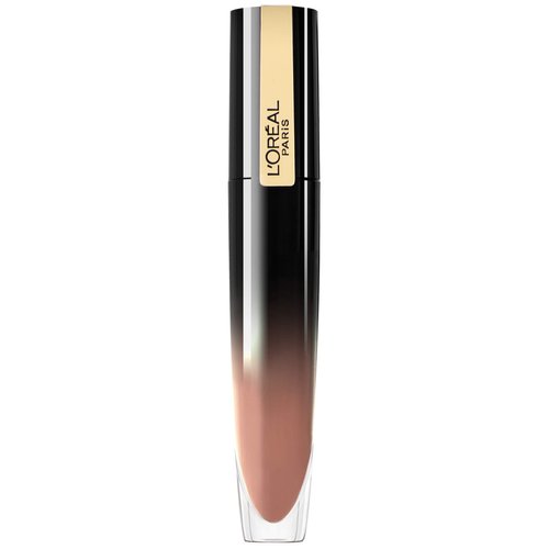 L'Oreal Paris Brilliant Signature Shiny Lip Stain Lipstick, Be Determined 0.21 Fl Oz.