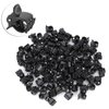 100PCS Black Plastic Mini Clips, Small Claws Hair Clip