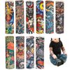 XBDZR Temporary Tattoo Sleeves for Kids, 10pcs Fake Slip on Arm Sunscreen Sleeves, UV Sun Protection Kids Arm Sleeves