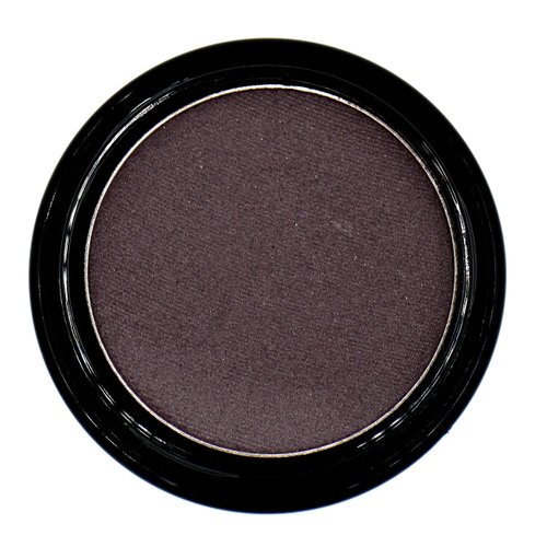 Pure Ziva Smokey Plum Dark Purple Violet Brown Matte Opaque Pressed Powder Single Vegan Eyeshadow; Talc, Paraben & Cruelty Free