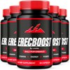 (5 Pack) Erecboost Capsules, All Natural Advanced Formula, 300 Capsules
