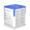 Ultimate Guard Boulder Synergy 100+, Deck Case for 100 Double-Sleeved TCG Cards, White/Blue, Secure & Durable Storage for Trading Card Games
