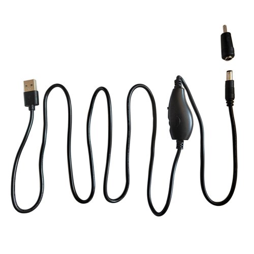 JINGHAOER Electric Nail Drill Power- Cord, USB Charger Power Line, Change the Interface to the Nail File Kit Cord 5.5/3.5 Adjustable Speed and Direction