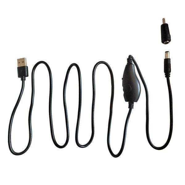 JINGHAOER Electric Nail Drill Power- Cord, USB Charger Power Line, Change the Interface to the Nail File Kit Cord 5.5/3.5 Adjustable Speed and Direction