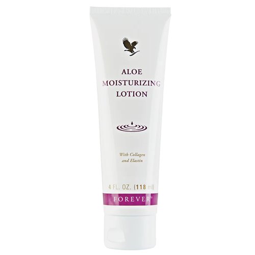 Forever Living - Forever Aloe Moisturizing Lotion - Deep Hydration with Aloe Vera, Collagen, and Elastin - For Hands and Body - 4 fl. oz.