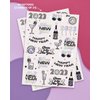 xo, Fetti New Years Eve Party Supplies Tattoos - 42 Foil Styles | NYE Party Favors, Happy New Year Decorations, NYE 2024 Decor