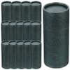 GLEAVI Empty Kraft Paper Jar Tube 15Pcs Round Paperboard 20ML Essential Oil Bottle Packaging Box Cardboard Containers Green Lipstick Boxes