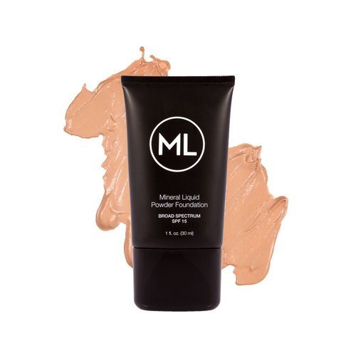 Mineral Liquid Powder Foundation ~Porcelain~