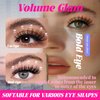 Azenlo Lash Extensions Cluster DIY Lashes 240pcs 40D 60D 8-16mm Eyelash Clusters Individual Lashes Lash Kit Think Band Lash Kit.
